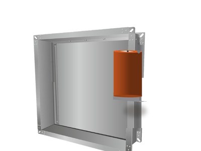 Клапан противопожарный КПП 90(120)-НЗ(УВ-К)-ВЗ