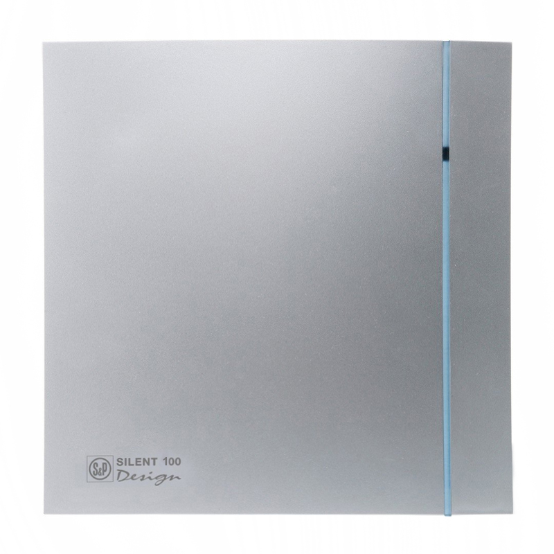 Накладной вентилятор Soler Palau SILENT-100 CHZ SILVER DESIGN 3C