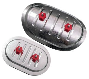 Лючки накладные CAD 180*80 mm Ø100