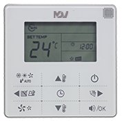 Кассетный двухтрубный фанкойл MDV MDKA-V1500R