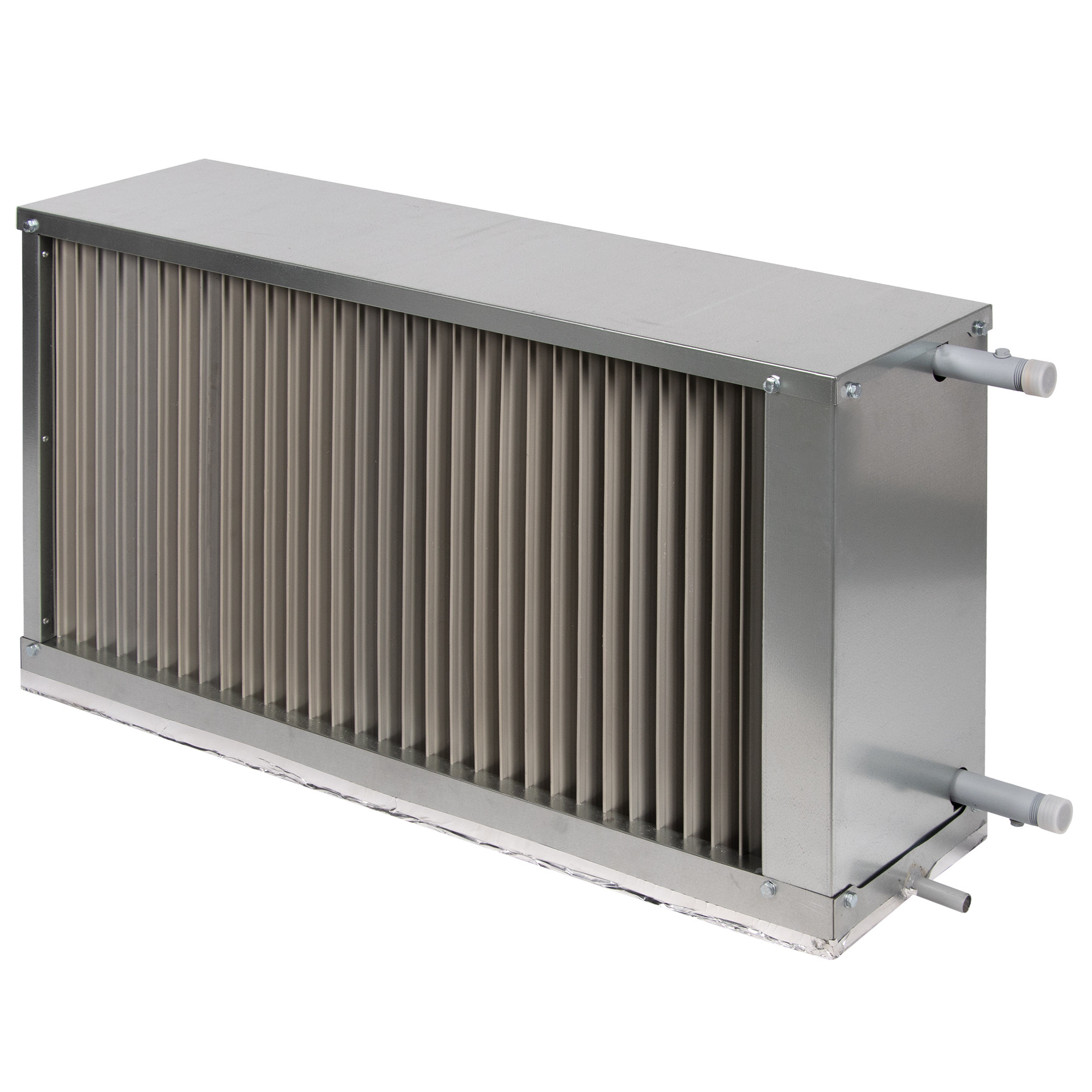 Охладитель водяной для прямоугольных каналов SHUFT WHR-W 700x400-3