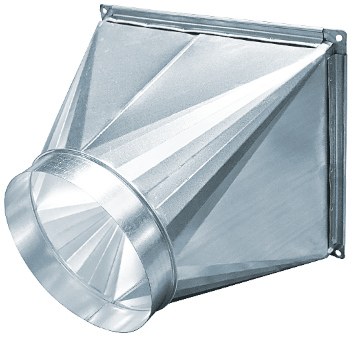 Переход на круглое сечение Переход на круглое сечение