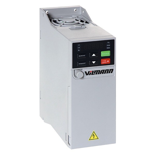 Преобразователь частоты VILMANN VL-D20-5R5G-4 (5,5 кВт, 3~380 В) Преобразователь частоты VILMANN VL-D20-5R5G-4 (5,5 кВт, 3~380 В)