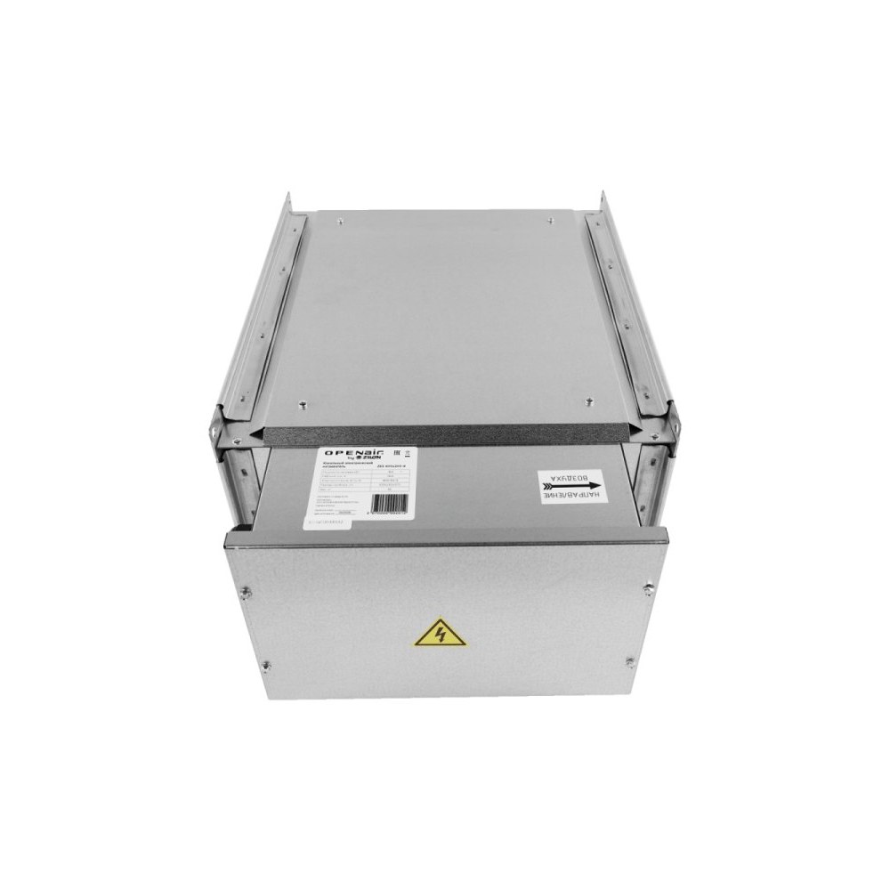 Электрический нагреватель для прямоугольных каналов ZILON ZES 400x200-12