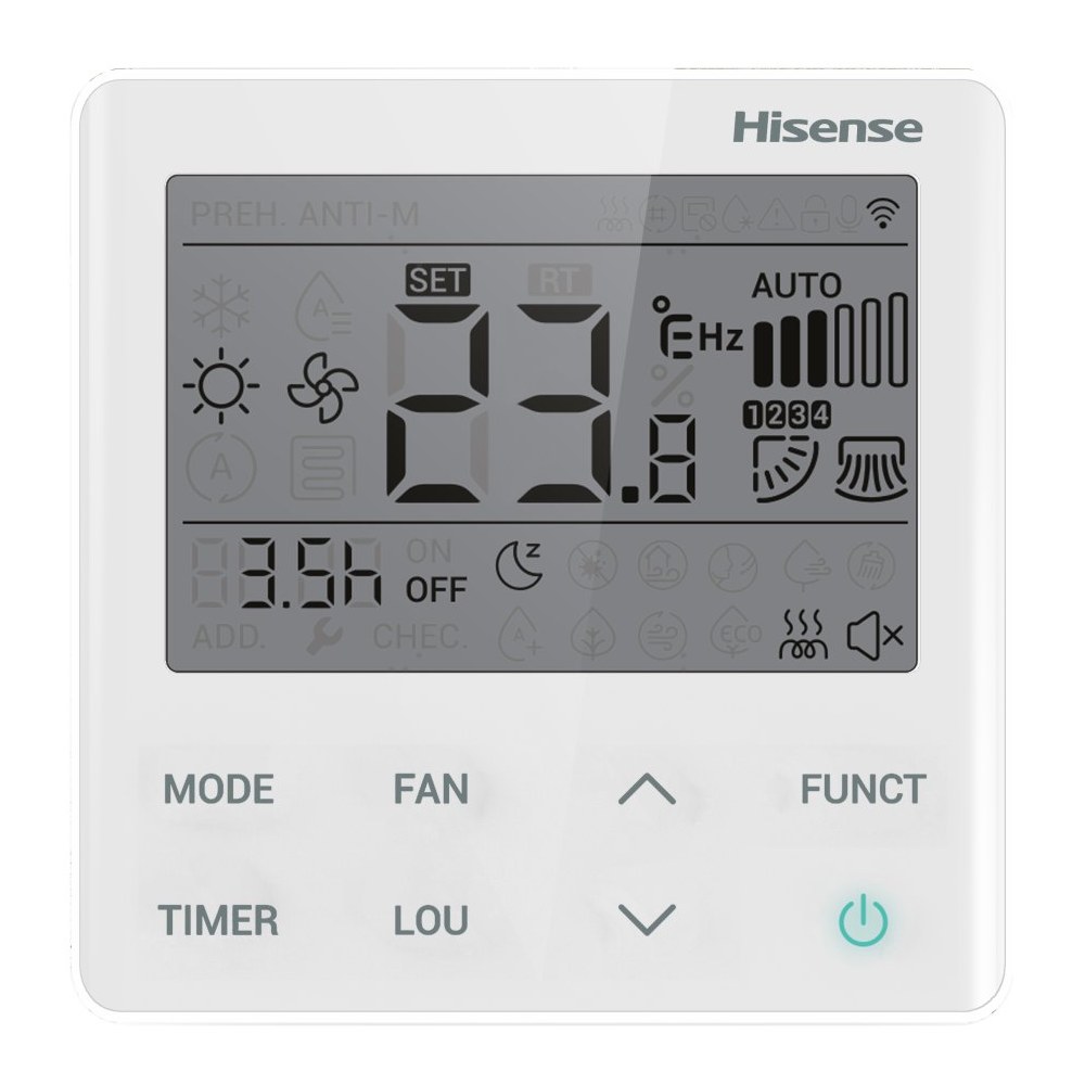 Индивидуальный проводной пульт Hisense YXE-E01U(E)