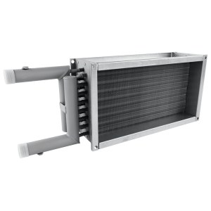 Водяной нагреватель для прямоугольных каналов ZILON ZWS 700x400-2